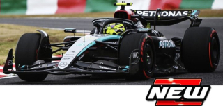 Mercedes-Benz AMG W15 #44 L.Hamilton 2024 with Standing Driver Figure 1:24 Bburago