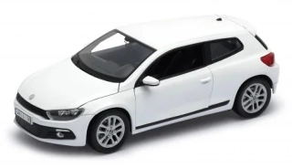 Volkswagen Scirocco 2010 white 1:24 Welly