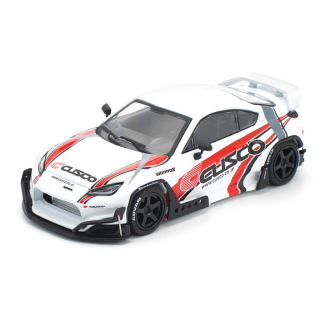 Toyota Pandem GR86 *Cusco* white/red 1:64 Pop Race