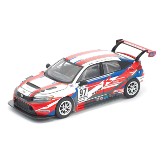 Honda Civic Type-R (FL5) TCR M&K Racing white/blue/red 1:64 Pop Race