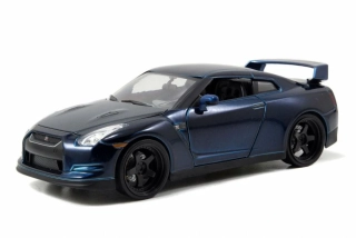 Nissan Skyline GT-R (R35) Brian's *Fast & Furious* 7 2009 blue 1:24 Jada Toys