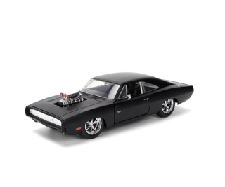 Dodge Charger Fast And Furious 1970 black 1:24 Jada Toys