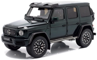 Mercedes-Benz G-Class G63 AMG V8 Biturbo 4x4 2022 Smaragd green metallic  1:18 iScale