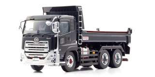 UD-Trucks Quon Kyokuto Dump Truck 2017 black 1:43 Kyosho