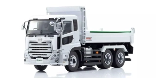 UD-Trucks Quon Kyokuto Dump Truck 2017 white 1:43 Kyosho