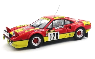 Ferrari 308 GTB #129 D.Gauthier/M.Gauthier Rally Monte Carlo 1983 1:43 Best Model