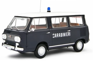 Fiat 850 Familiare Carabinieri 1965-1976 blue/white 1:18 Laudoracing Model