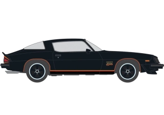 Chevrolet Camaro Z28 1977 black 1:64 Ixo America