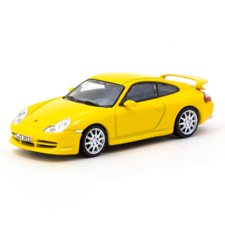 Porsche 911 GT3 (996) yellow 1:64 Tarmac