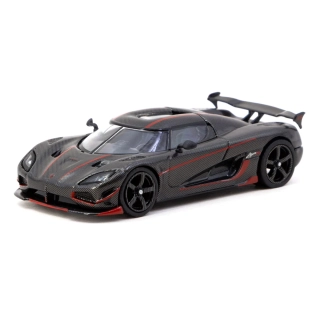 Koenigsegg Agera RS black carbon fiber/red 1:64 Tarmac