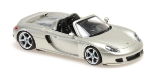 Porsche Carrera GT 2003 silver 1:43 Minichamps