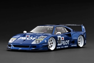 Ferrari LB-Works 40 blue metallic 1:18 Ignition Model