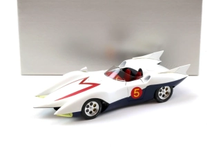 Hamilton Speed Racer Mach 5 white 1:18 Schwyn Haas