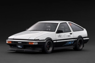 Toyota Sprinter Trueno 3Dr (AE86) H2 white/black 1:18 Ignition Model
