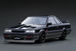 Nissan Skyline GTS-R (R31) black/silver 1:18 Ignition Model