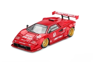 Lamborghini Countach LB-Works 2025 red 1:64 Mini GT