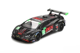 Lamborghini Huracan GTR3 EVO 2 #45 K.Marcelli/D.Formal/G.Doyle/A.Harrison DEX Imaging Daytona 24 HRS 2024 1:64 Mini GT