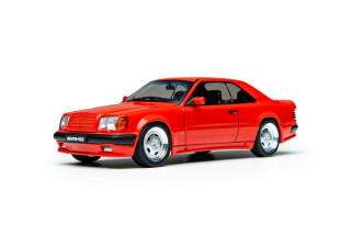 Mercedes-Benz 300CE 6.0 AMG *The Hammer* Widebody 1988 signal red 1:43 Solido