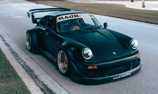 Porsche RWB Bodykit Kamizawa 2023 black 1:43 Solido