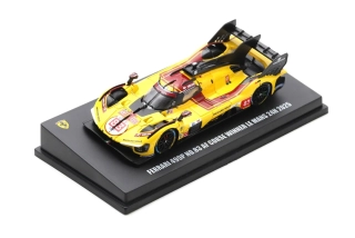 Ferrari 499P AF Corse #83 R.Kubica/P.Hanson/Y.Ye Winner Le Mans 24H 2025 1:64 Look Smart Models 