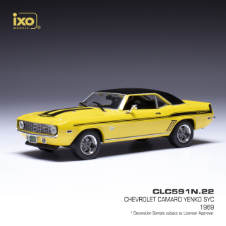 Chevrolet Camaro Yenko SYC 1969 yellow 1:43 Ixo Models
