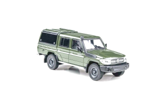 Toyota Land Cruiser LC79 Pick-Up Closed 2014 military green 1:64 Para64