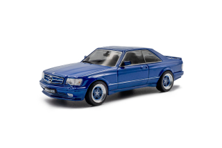 Mercedes-Benz 560 SEC AMG Widebody 1990 blue pearl 1:43 Solido
