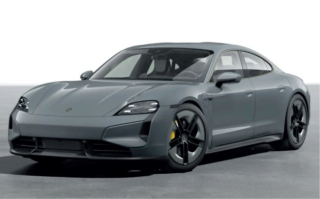 Porsche Taycan Turbo S 2024 grey 1:18 Norev