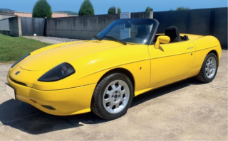 Fiat Barchetta 1996 yellow 1:18 Norev