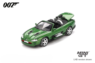 Jaguar XKR 2002 *Die Another Day* English Packaging 1:64 Mini GT