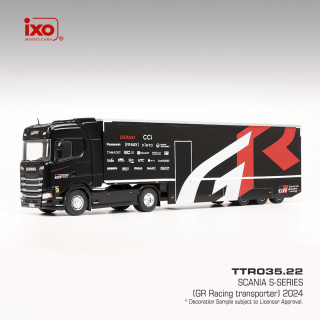 Scania S-Series GR Racing Transporter 2024 1:43 Ixo Models