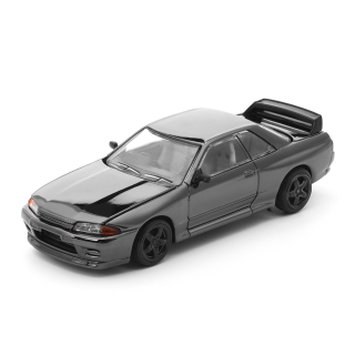 Nissan Skyline R32 GT-R *The Dark Chrome Series* dark chrome 1:64 Pop Race