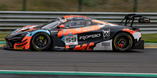 McLaren 720S GT3 EVO Garage 59 #59 Loake/Kirchhöfer/Goethe 6th 24H Spa 2025 1:18 Spark