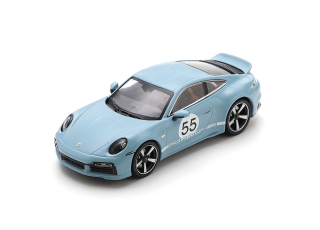 Porsche 911 Sport Classic 992 2022 Meissen blue with Heritage Package 1:43 Schuco
