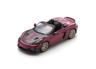 Porsche 718 Spyder RS with Weissach Package 2023 ruby star 1:43 Schuco