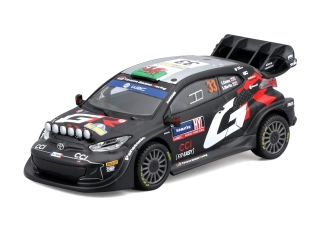 Toyota Yaris GR RALLY1 Team GAZOO Racing WRT #33 Evans/Martin Rally 2024 1:43 Bburago