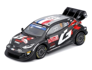 Toyota Yaris GR Rally1 Hybrid Team Toyota GAZOO Racing WRT #17 Ogier/Landais Rally 2024 1:43 Bburago