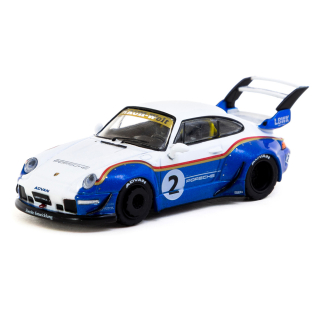 Porsche RWB 993 #2 *Liberty Walk* blue/white 1:64 Tarmac