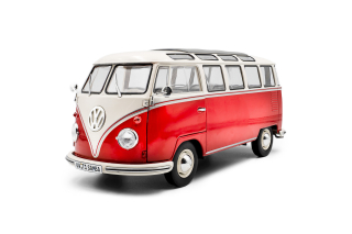 Volkswagen T1 Samba red/white 1:18 Solido
