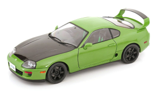 Toyota Supra MK4 1993 green 1:18 Solido