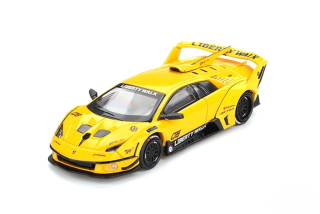 Lamborghini Murcielago LB-Silhouette Works GT EVO 2025 yellow 1:64 Mini GT