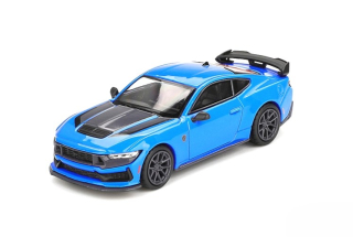 Ford Mustang Dark Horse 2024 grabber blue 1:64 Mini GT