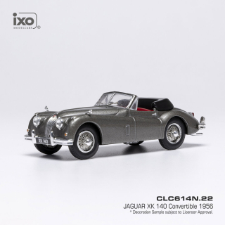 Jaguar XK 140 Cabriolet 1956 dark grey 1:43 Ixo Models