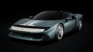 Ferrari 849 Testarossa Spider Celeste Trevi Assetto Fiorano 1:43 Looksmart