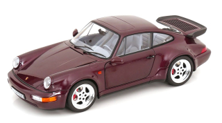 Porsche 911 (964) Turbo 3.6 1993 purple 1:18 Norev