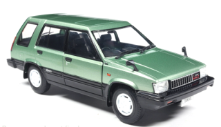 Toyota Tercel 1982 light green 1:24 WhiteBox