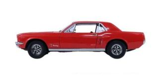 Ford Mustang Coupe Ford Rainbow of Colors West Coast USA Special Edition Mustang 1968 flower power red 1:18 GreenLight