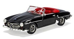 Mercedes-Benz 190 SL W121 black 1:18 Norev