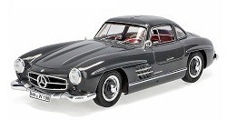 Mercedes-Benz 300 SL Coupe W198 black 1:18 Norev