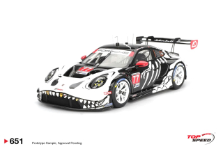 Porsche 911 992 GT3 R GTD PRO AO Racing #77 Petit Le Mans 2025 1:18 TopSpeed Models